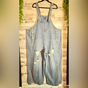 Denim Romper